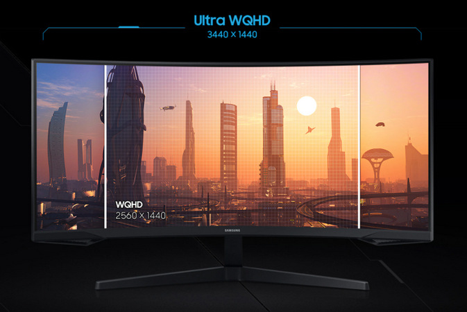 Herní monitor Samsung Odyssey G5 34" Herní monitor Samsung Odyssey G5 34"