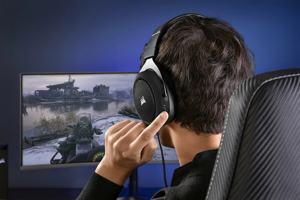 Headset Corsair HS60 HAPTIC carbon