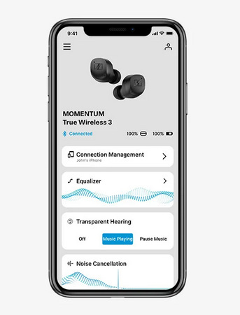 Sluchátka Sennheiser Momentum True Wireless 3 bílá