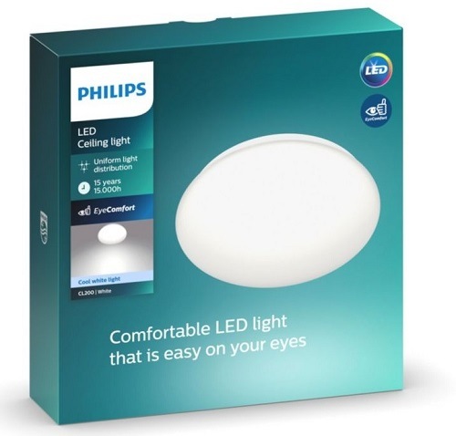 Stropní svítidlo Philips CL200, 10W, neutrální bílá, 25 cm bílé philips_svitidlo