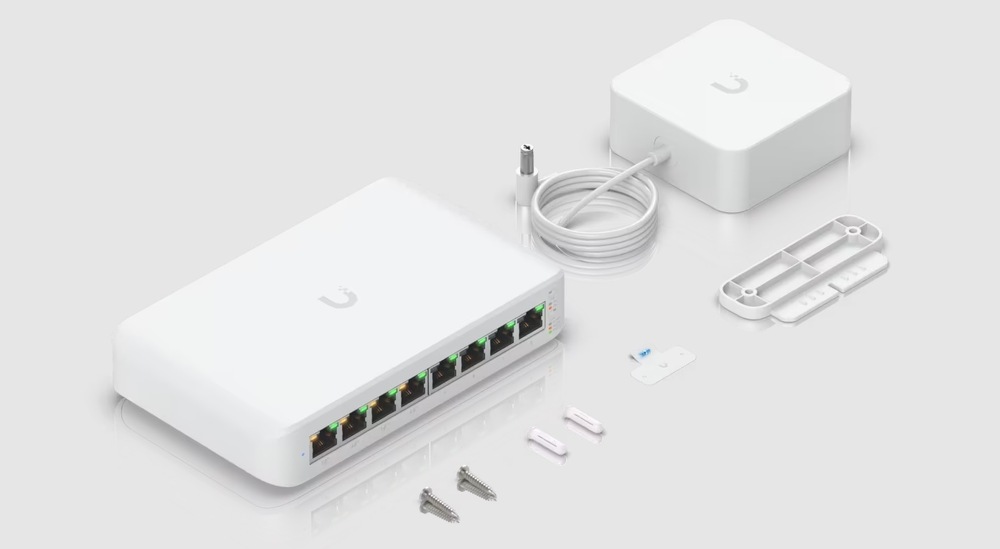 Switch Ubiquiti USW-Lite-8-PoE, 8 port Gigabit