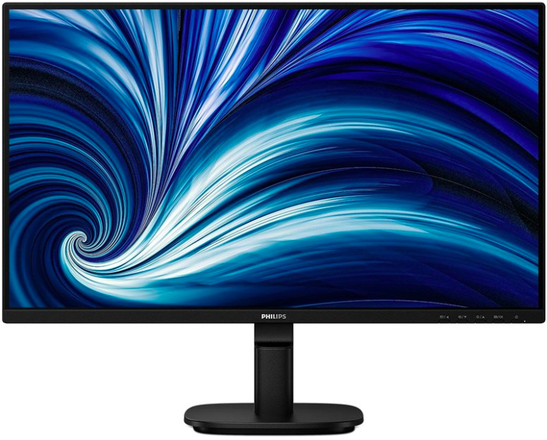 Monitor Philips 24B2N2200 23,8" v černé barvě s tenkými rámečky a stojanem