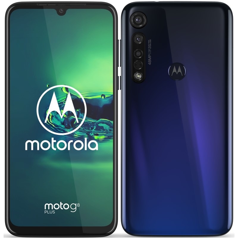 Mobilní telefon Motorola Moto G8 Plus modrý
