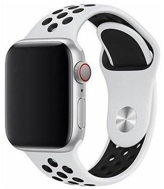 Řemínek Devia Deluxe Sport 2 na Apple Watch 42/44/45 mm bílý
