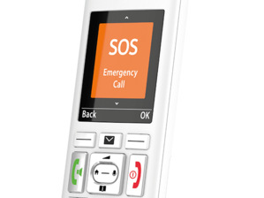 Domácí telefon Gigaset E390 bílý Domácí telefon Gigaset E390 bílý