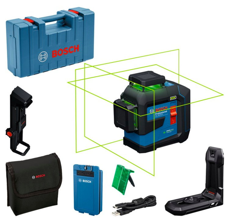 Čárový laser Bosch Professional GLL 80-33 G