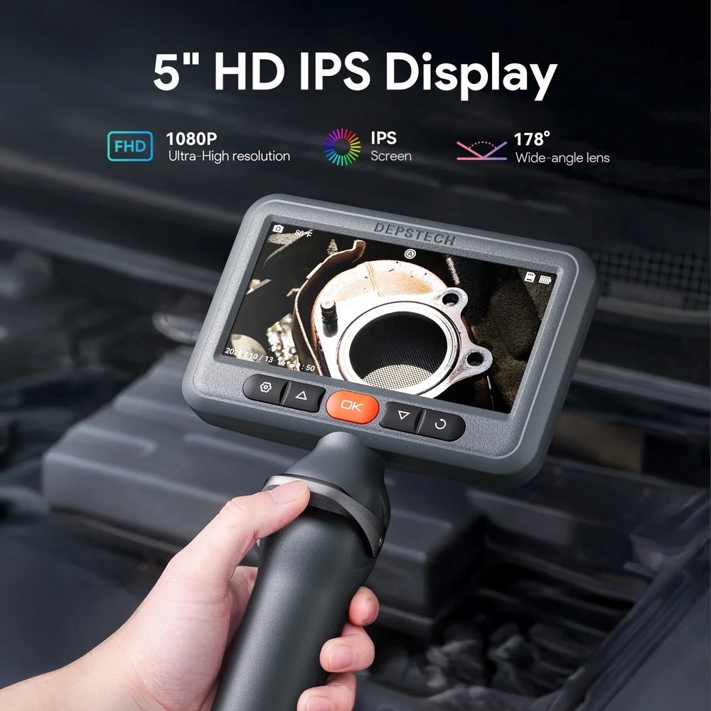 DEPSTECH DS660DL-1,5 nabízí skvěle čitelný 5" IPS displej