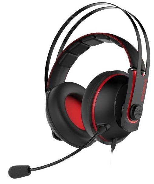 Headset Asus Cerberus Gaming V2 červený