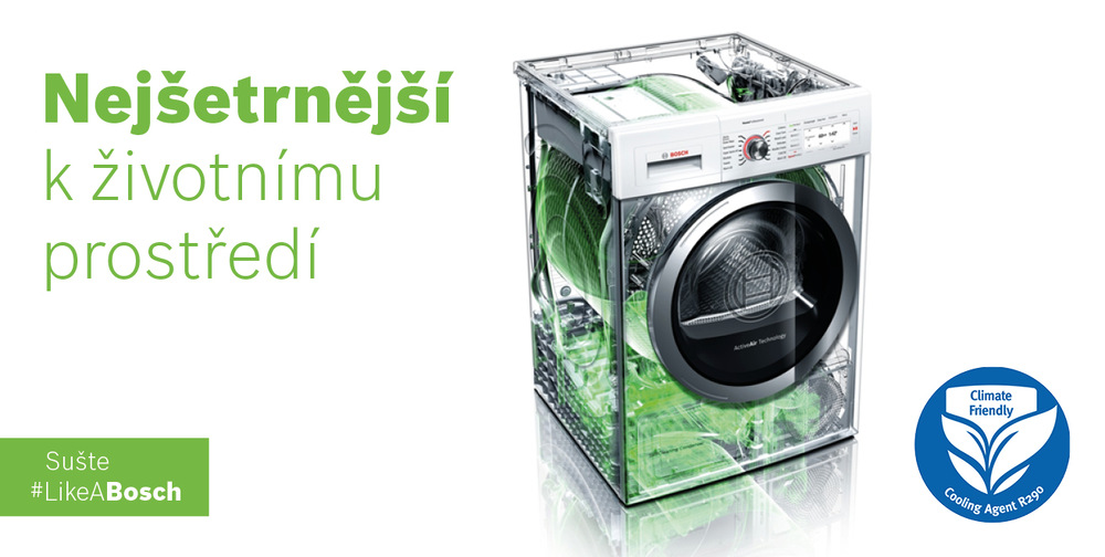 Sušička prádla Bosch Serie 4 WTH85220BY autoDry bílá
