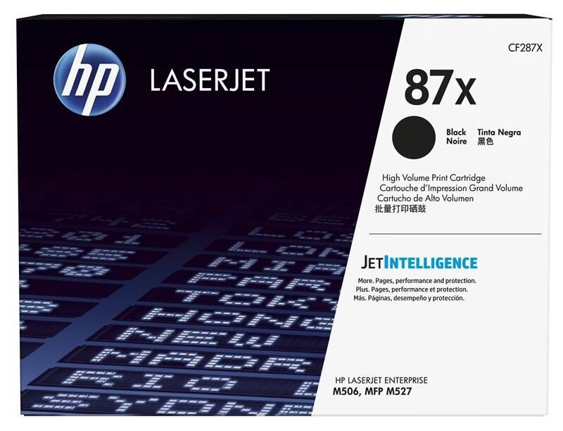 Toner HP 87X, 18 000 stran černý