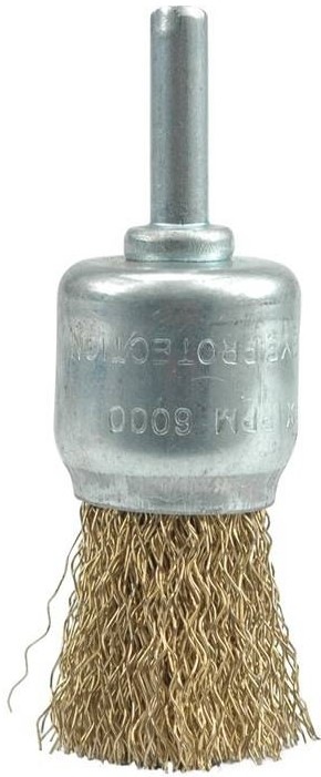 Kartáč VOREL TO-06992 24 mm pomosazený drát