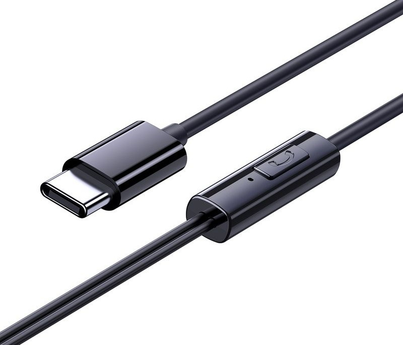 Sluchátka Baseus Encok CZ11 USB-C černá Baseus Encok CZ11 USB-C, černá