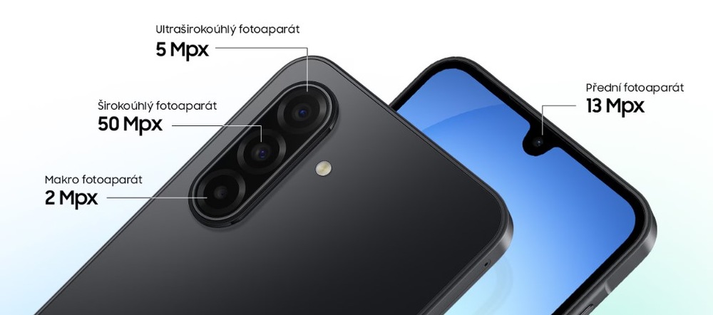 Mobilní telefon Samsung Galaxy A17 4 GB / 128 GB světle modrý