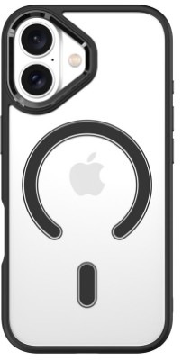 Kryt na mobil WG Iron Eye Magnet na Apple iPhone 17 černý/průhledný Kryt na mobil WG Iron Eye Magnet na Apple iPhone 17 v černo-průhledné barvě
