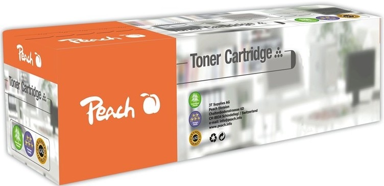 Azurový toner Peach HP CF411X s výtěžností 5000 stran