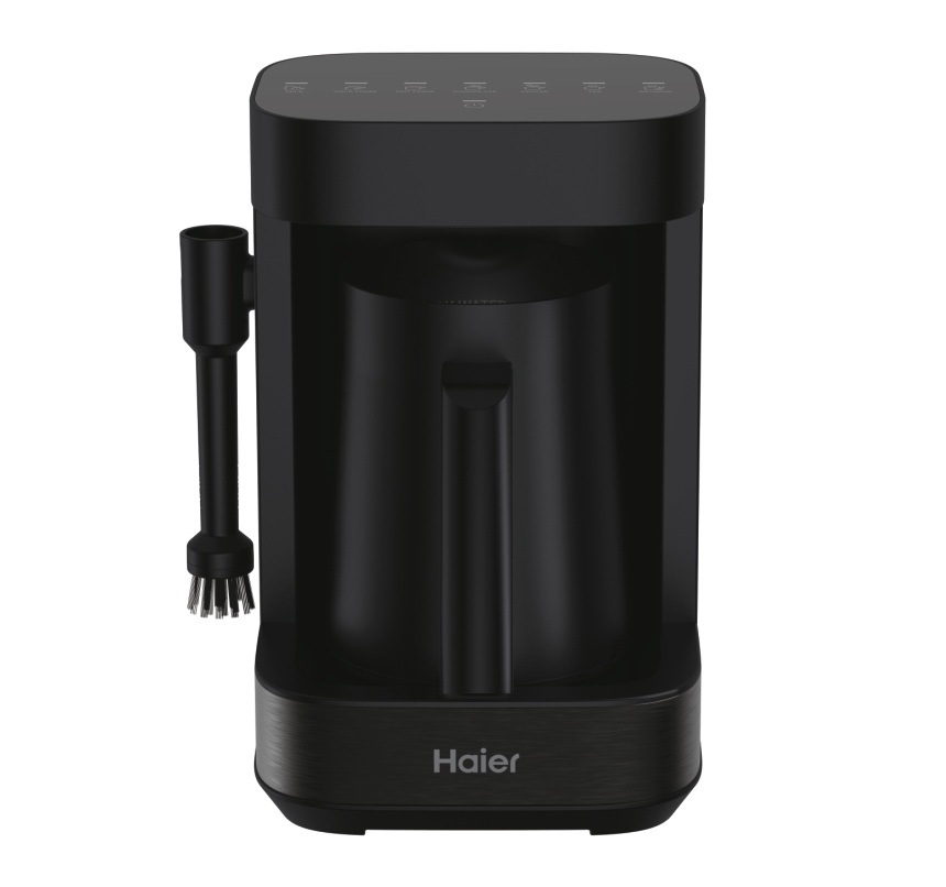 Napěňovač mléka Haier HMB5A 011 Multi Beverage I-Master Series 5 v černém provedení.