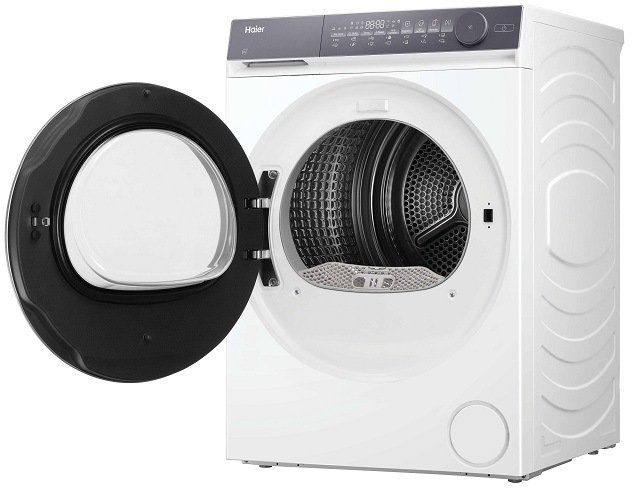 otevřená slim sušička haier HD80-C367TU1-S