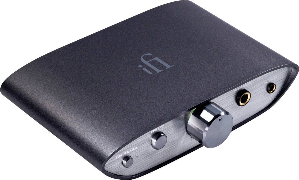 Sluchátkový zesilovač iFi audio ZEN DAC V2 černý/stříbrný Sluchátkový zesilovač iFi ZEN DAC V2 s kovovým tělem, ovladačem hlasitosti a předními výstupy.