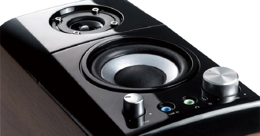 Reproduktory Genius SP-HF 500A 2.0 černé/imitace dřeva