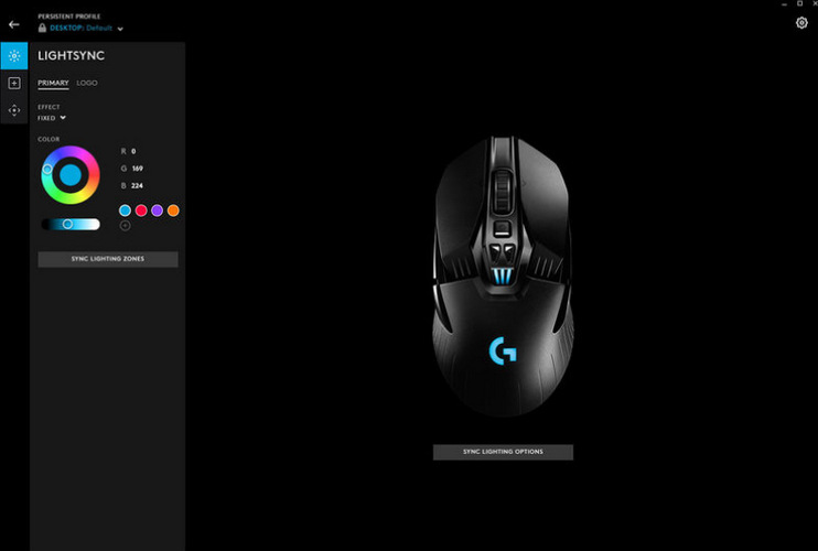 Myš Logitech G903 Lightspeed Wireless černá