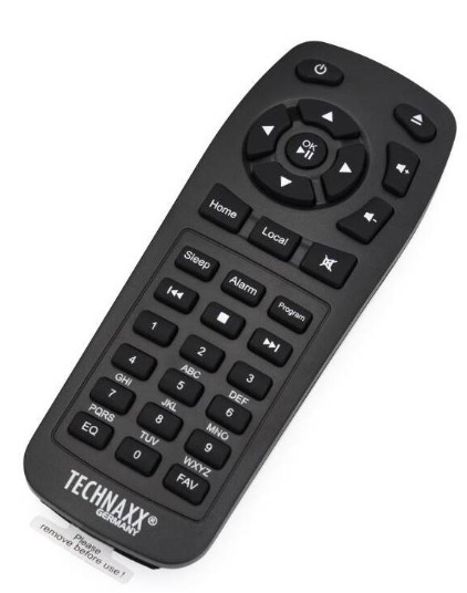 Internetový radiopřijímač s DAB+ Technaxx TX-187 černý Internetové rádio s DAB+/CD Technaxx TX-187