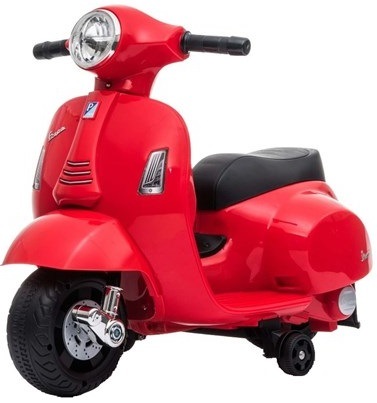 Elektrická motorka Beneo Vespa GTS červená