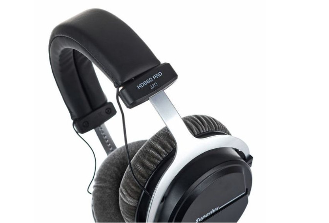 Sluchátka Superlux HD660 PRO 32 Ohm černá Sluchátka Superlux HD660 PRO 32 Ohm černá