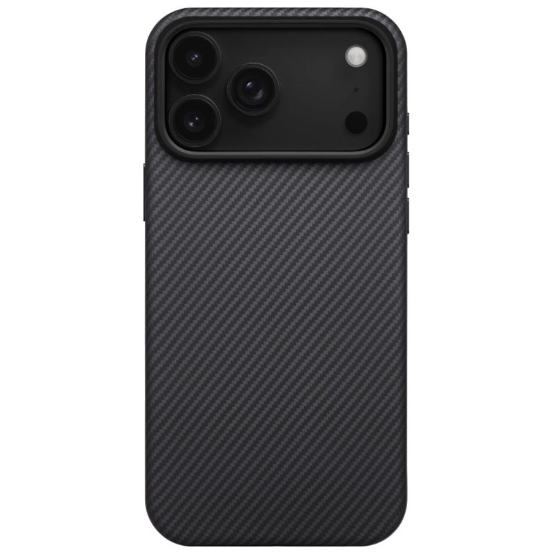 Kryt na mobil Pitaka Aramid UltraGuard na Apple iPhone 17 Pro - černý/šedý