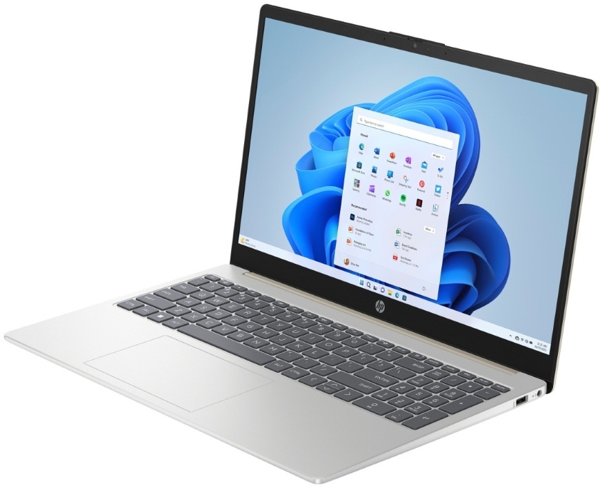 Notebook HP 15-fc0023nc + Game Pass předplatné na 3 měsíce stříbrný/bílý HP 15-fc0023nc, bílá/stříbrná