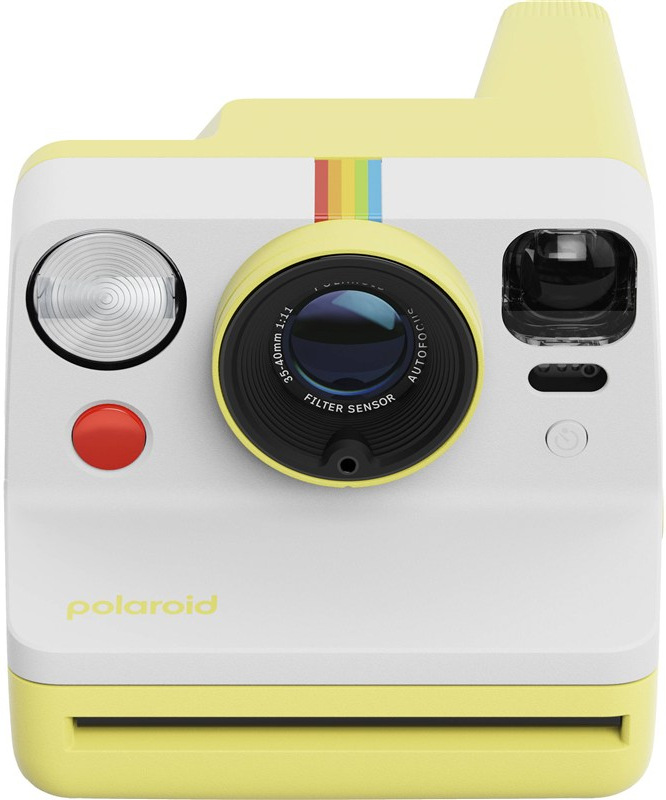 Instantní fotoaparát Polaroid Now 3. generace, žlutá barva