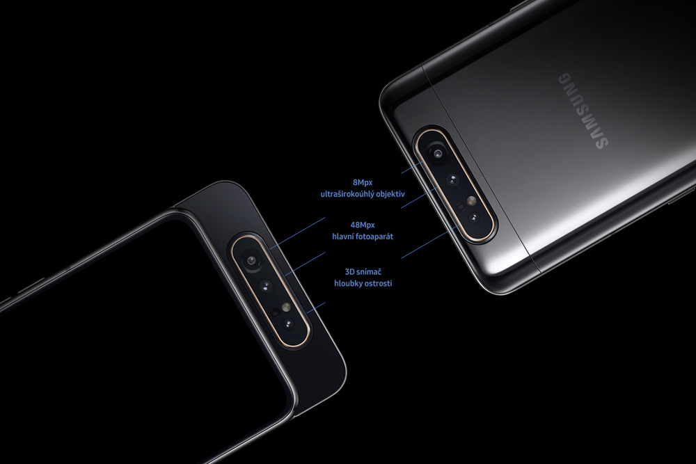 Mobilní telefon Samsung Galaxy A80 Dual SIM černý