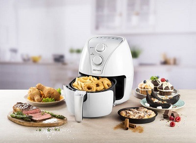 Fritéza horkovzdušná Delimano AIR FRYER bílá