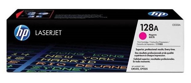 Toner HP 128A, 1 300 stran purpurový