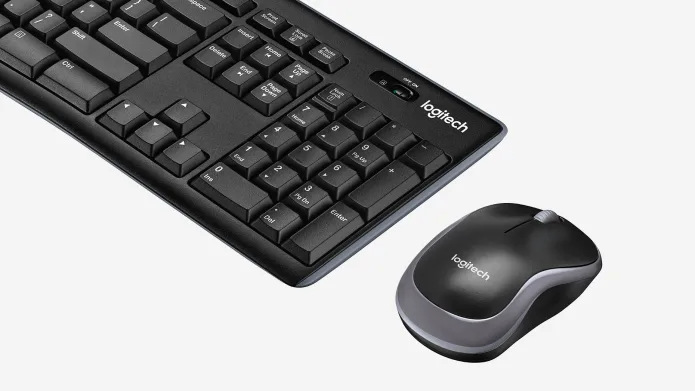 Klávesnice s myší Logitech Wireless Combo MK270, CZ černá Klávesnice s myší Logitech Wireless Combo MK270, CZ černá