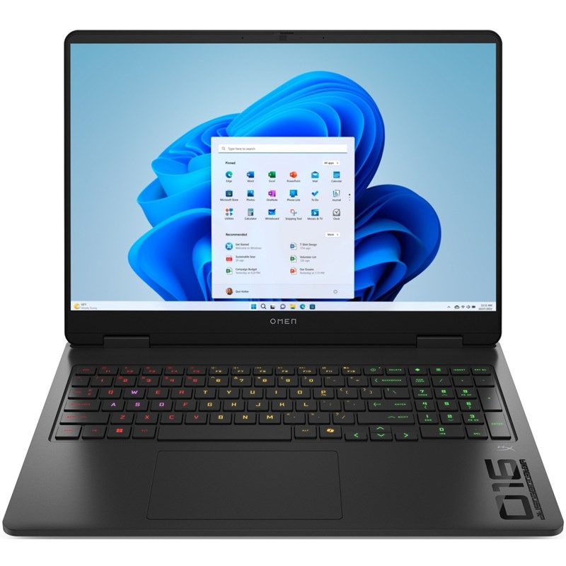 Notebook HP OMEN THIN 16-an0074nc + Game Pass předplatné na 3 měsíce černý