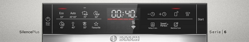 Myčka Bosch BOSSPS6EMI21- panel