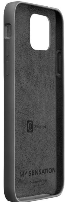 Kryt na mobil CellularLine Sensation na Apple iPhone 12 Pro Max černý