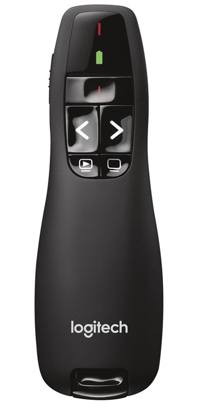 Prezentér Logitech Wireless Presenter R400 černý