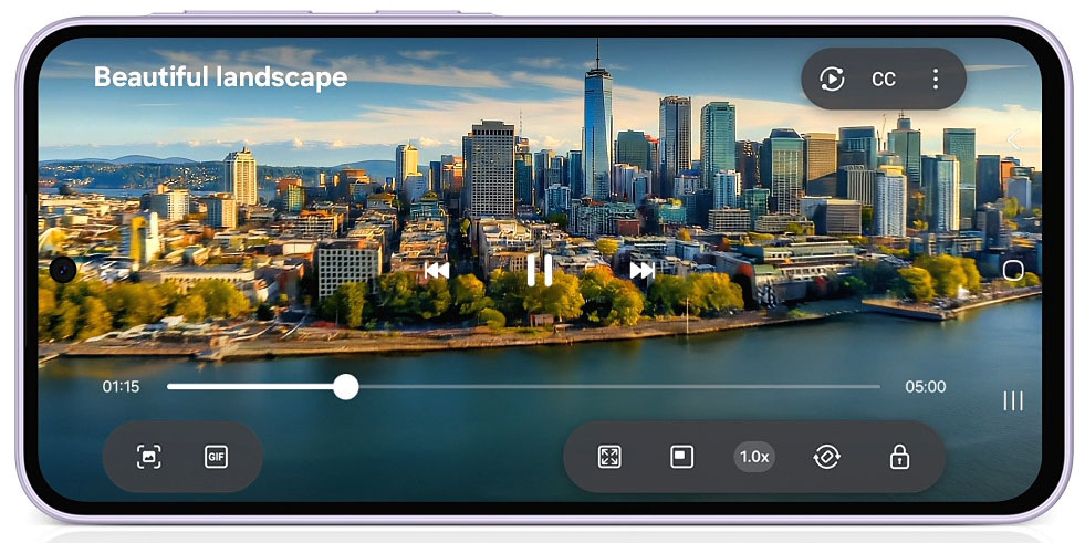 Velký 6,7" displej vám nabídne ostrý obraz a syté barvy pro sledování i hraní her