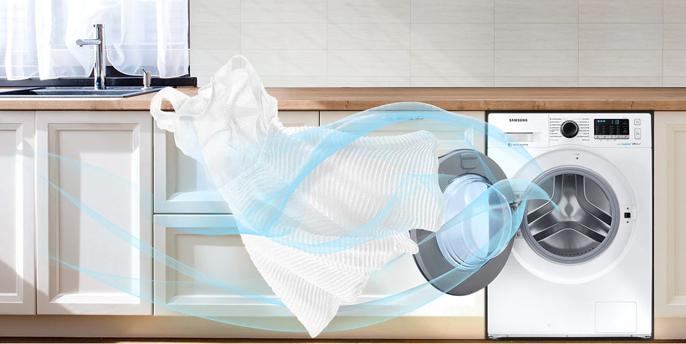 Pračka se sušičkou Samsung WD80K52E0ZW/LE bílá Praní vzduchem