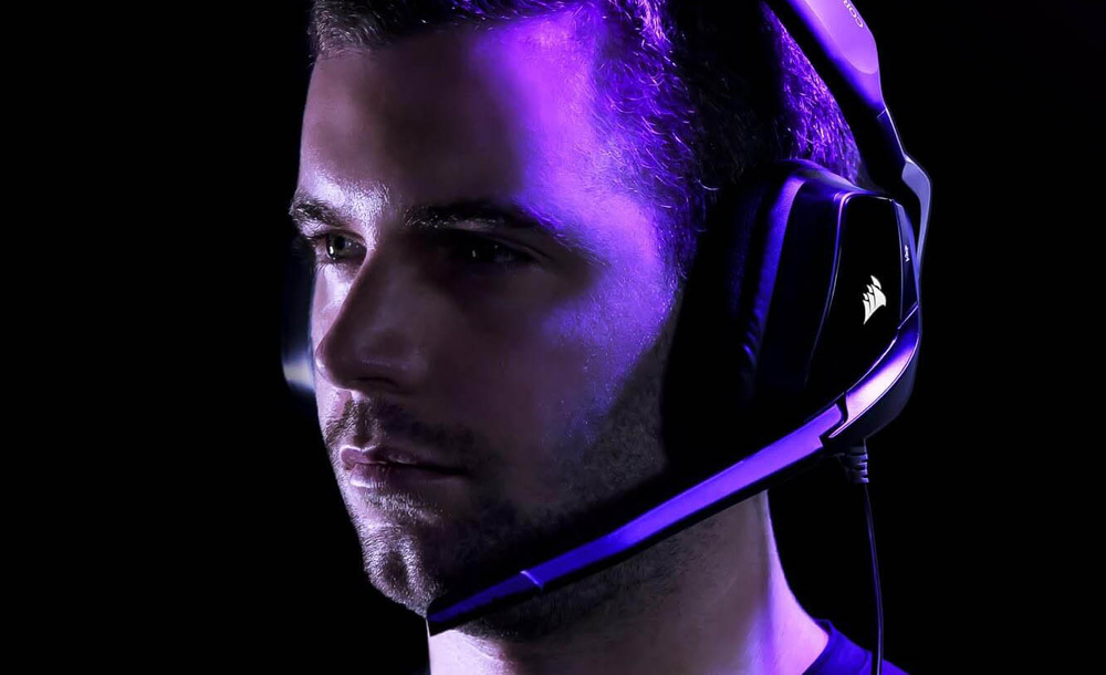 Headset Corsair Void RGB Elite bílý