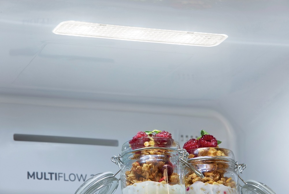 Americká chladnička Gorenje NRM8182MX, Inoxlook, LED osvětlení