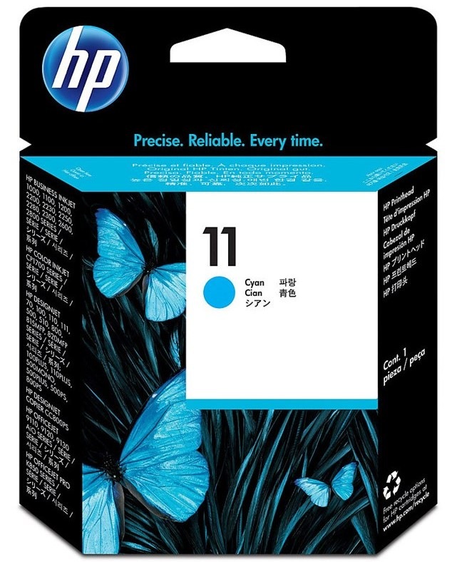 HP 11, 1 750 stran, azurová