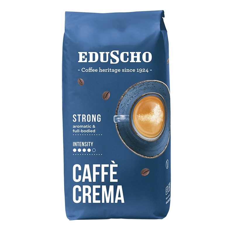Káva zrnková Eduscho Caffe Crema Strong 1000 g