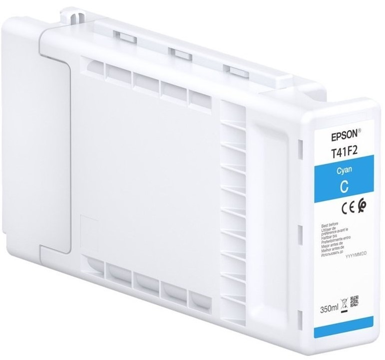 Inkoustová náplň Epson UltraChrome XD2 T41F240, 350 ml - azurová