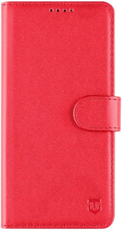 Pouzdro na mobil flipové Tactical Field Notes na Xiaomi Redmi 13 4G - červené