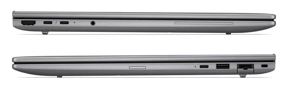 HP ZBook 8 G2i - pohled na konektory