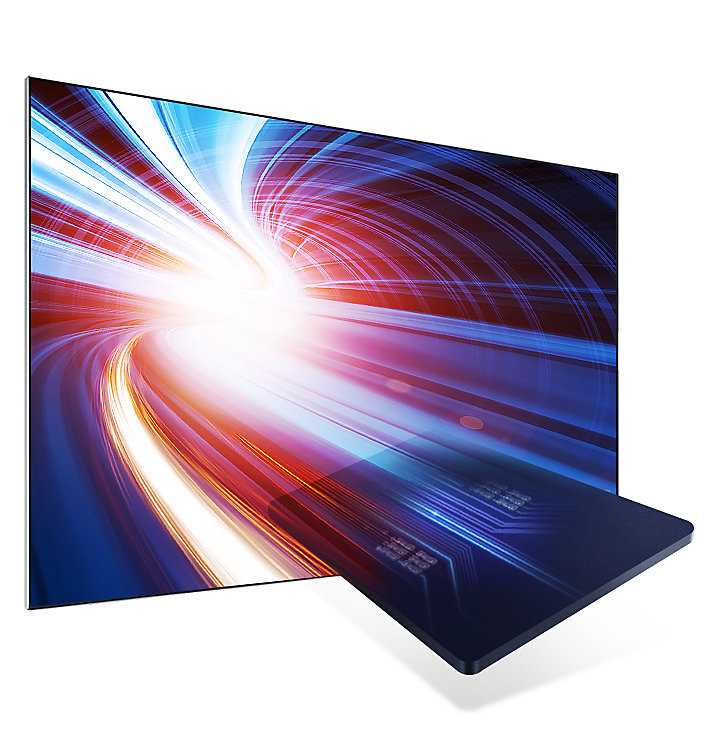 Televize Samsung QE55Q7F stříbrná