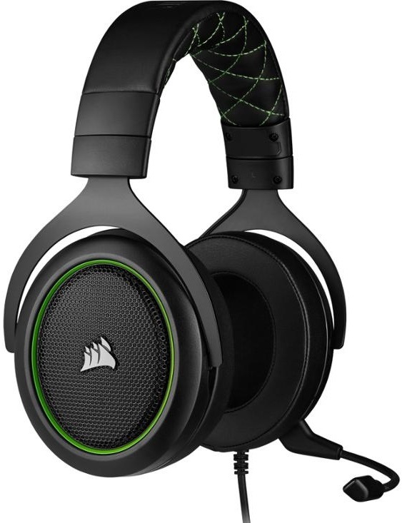 Headset Corsair HS50 Pro černý/zelený