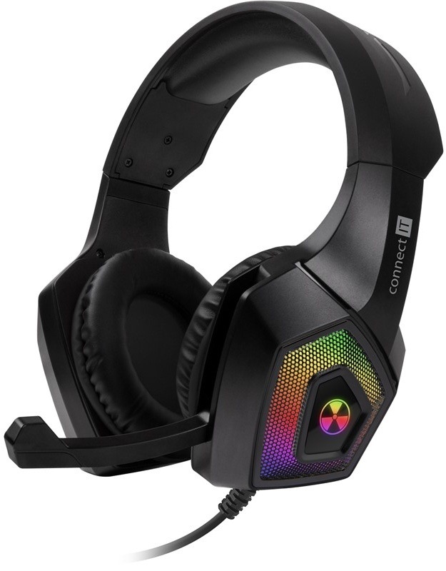 Headset Connect IT BATTLE RGB Ed. 3 černý